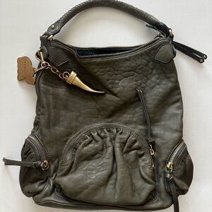 Botkier hobo,  Dark green,  super soft leather.